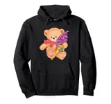 Sweet Teddy bear for Your Girlfriend Valentine's Day Pullover Hoodie