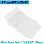 Plateau d'entrée de papier adapté pour Canon Selphy CP1300 CP1200 CP1000 CP910 CP900 plateau d'imprimante de Photo 3/5/6 pouces plateau de taille de carte postale 3 pouces - Type P Tray 6 inch