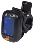 Electric Clip-On Guitar Tuner for Guitar, Bass, Ukulele - INCLUDES BATTERY