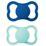 MAM Air Silicone Blue 6-16m Sut (2 stk)