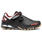 Chaussures Northwave Spider Plus 2 Noir / Blanc / Orange - Taille 40 - NEUF