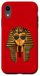 Coque pour iPhone XR King Pharaoh Tutankhamun Sunglasses King Tut Sunglasses