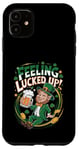 Coque pour iPhone 11 Se sentir chancé pour la Saint-Patrick