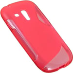 COQUE SILICONE SOUPLE MOTIF S-CASE POUR MICROSOFT NOKIA LUMIA 920 ROSE