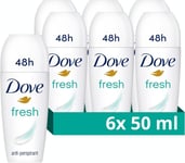 Dove Fresh Anti-Perspirant Roll On Women's Deodorant with ¼ moisturising cream