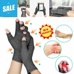 Copper Compression Gloves Carpal Tunnel Arthritis Joint Pain for Men Women