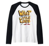 Wait For Me I Have Little Legs Shirt Funny Short Person Raglan Baseball Tee