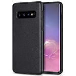 Tasikar Coque Samsung Galaxy S10 Étui en Cuir Slim Cover Case Compatible avec Samsung Galaxy S10 (Noir)