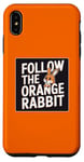 iPhone XS Max Follow the Orange Rabbit - Bitcoin Cryptocurrency Crypto Case