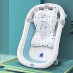 New Baby Bath Support Cushion Pad Adjustable Newborn Bathtub Floating Pillow Mat