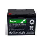 Batterie Plomb Etanche Stationnaire et Cyclage Lucas vrla agm LSLC85-12 12V 85Ah.