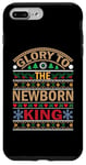 iPhone 7 Plus/8 Plus Glory to the newborn king ugly Christmas sweater Christian Case