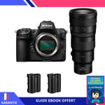 Nikon Z8 + Z 400mm f/4.5 VR S + 2 Nikon EN-EL15c + Ebook 'Devenez Un Super Photographe' - Hybride Nikon