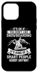 Coque pour iPhone 12 mini Snowboard, sports, équitation, snowboard, compétition