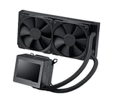 ASUS ROG RYUJIN III 240 – Refroidisseur liquide CPU tout-en-un (écran LED 3,5", solution de pompe Asetek 8e gen, 2 ventilateurs de de radiateur Noctua 2000 PWM 120mm)