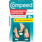 Compeed® - Assortiment Pansements Ampoules x10 Pansement(S) 10 pc(s)