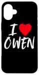 Coque pour iPhone 16 Plus J"adore Owen Dad Boyfriend Mari Fils Petit-fils