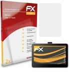 atFoliX 2x Screen Protection Film for Wacom One 13 Touch matt&shockproof