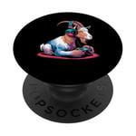 Costume de chèvre en peluche pour enfants Casque de jeu vidéo PopSockets PopGrip Adhésif