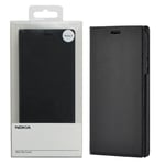 Official Nokia 3 Slim Flip Cover Case Black CP-303