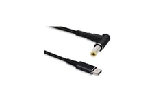 MicroConnect - strømkabel - 24 pin USB-C til DC jackstik 5,5 x 2,5 mm - 1.2 m