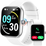 Montre Connect??E Homme Femme Avec R??Pondre/Num??Roter,1,91"" Montres Connect??Es Iphone/Samsung/Android,Smartwatch Avec Ai& Alexa Int??Gr?? Sommeil,Fr??Quence Cardiaque,Spo2,100+ Modes Sportifs