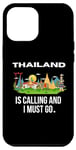 Coque pour iPhone 15 Pro Max La Thaïlande appelle et je dois partir