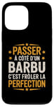 Coque pour iPhone 13 Pro Max Barbe Barbu Humour idée Cadeau Barbu Homme Père