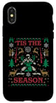 iPhone X/XS 'Tis the Season Deer Hunter Ugly Christmas Sweater Party Case