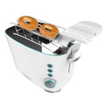 Grille-pain verticaux Toast&Taste Double w Cecotec White