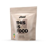 YFood poudre Classic Choco, substitut de repas protéiné, THIS IS FOOD, 26 vitamines et minéraux, 17 repas par sachet de 1,5 kg, goût chocolat