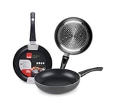 Ibili Indubasic Frying Pan, Metal, Black, 24 x 24 x 6 cm