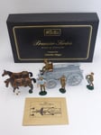 William Britain 8920 Horse Drawn G.S. Wagon & 4 Man A.S.C. Team Premier Series