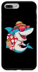 iPhone 7 Plus/8 Plus Shark Hawaiian Funny Aloha Hawaii Holidays Beach Lover Fan Case