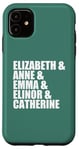 iPhone 11 Elizabeth Anne Emma Elinor Catherine Jane Austen Leads Meme Case