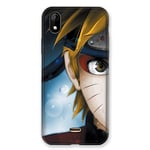 Cokitec Coque pour Wiko Y61 Manga Naruto Blanc