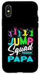 iPhone X/XS Jump Squad Papa Trampoline Bounce Birthday Trampolining Case