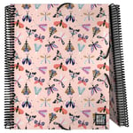 Grafoplás Classeur pochettes en plastique A4 | Couverture souple | Spirale PVC | 30 doublures en polypropylène | Collection Design Bits&Bobs Pop Up Design Butterfly | Maxiplas | Parfait matériel