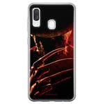 ERT GROUP Mobile Phone Case for Samsung A40, Original and Officially Licensed Horror Pattern, Nightmare of Elm Street 005, Perfectly Fitted to the Shape of the Mobile Phone, TPU Case