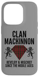 Coque pour iPhone 14 Pro MacKinnon Clan Écosse Nom Blason Famille Tartan