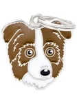 MyFamily Red Australian Shepherd ID Dog Tag