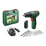 Bosch Perceuse-visseuse 2 vitesses sans-fil EasyDrill 1200 avec 2x batteries PBA 12V 1.5Ah O-A