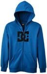 DC Shoes Star ZH by B OTLR BQE0 Sweat-Shirt à Capuche Garçon, Bleu (DC Bright Blue), FR: 10 Ans (Taille Fabricant: M)