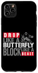 iPhone 11 Pro Max Ice Hockey Goalie Vintage Goalkeeper Drop Like A Butterfly Case