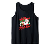 Beer Christmas Shirt Most Wonderful Santa Time for Root Beer Tank Top