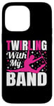 Coque pour iPhone 14 Pro Max Twirling with My Band Baton Twirling Art