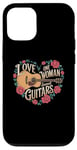 iPhone 12/12 Pro Love One Woman And Several Guitars Acoustic Guitar Guitarist Case