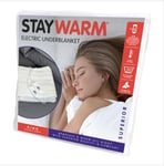 Staywarm King Size Superior Electric Underblanket Detachable Controller F905