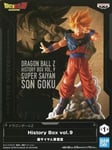 Banpresto History Box: Dragon Ball Z V.9 - Super Saiyan Son Goku Statue (12cm) (88698)