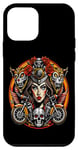 Coque pour iPhone 12 mini Biker Moto Freak Chopper Rider Cruiser Rocker Roadtrip